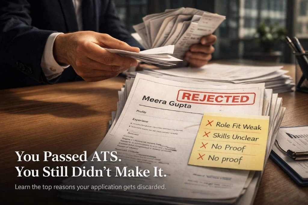 Beyond ATS issues that block interview shortlisting