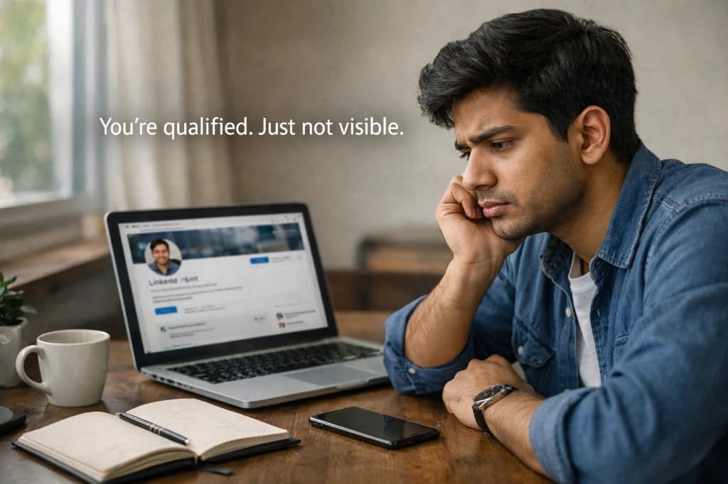 LinkedIn profile optimization to improve recruiter visibility